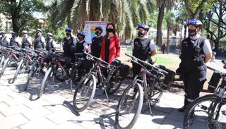 Presentaron al cuerpo especial de bicipreventores