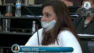 "Vengo sufriendo maltrato desde hace dos años", dijo Mónica Juárez 