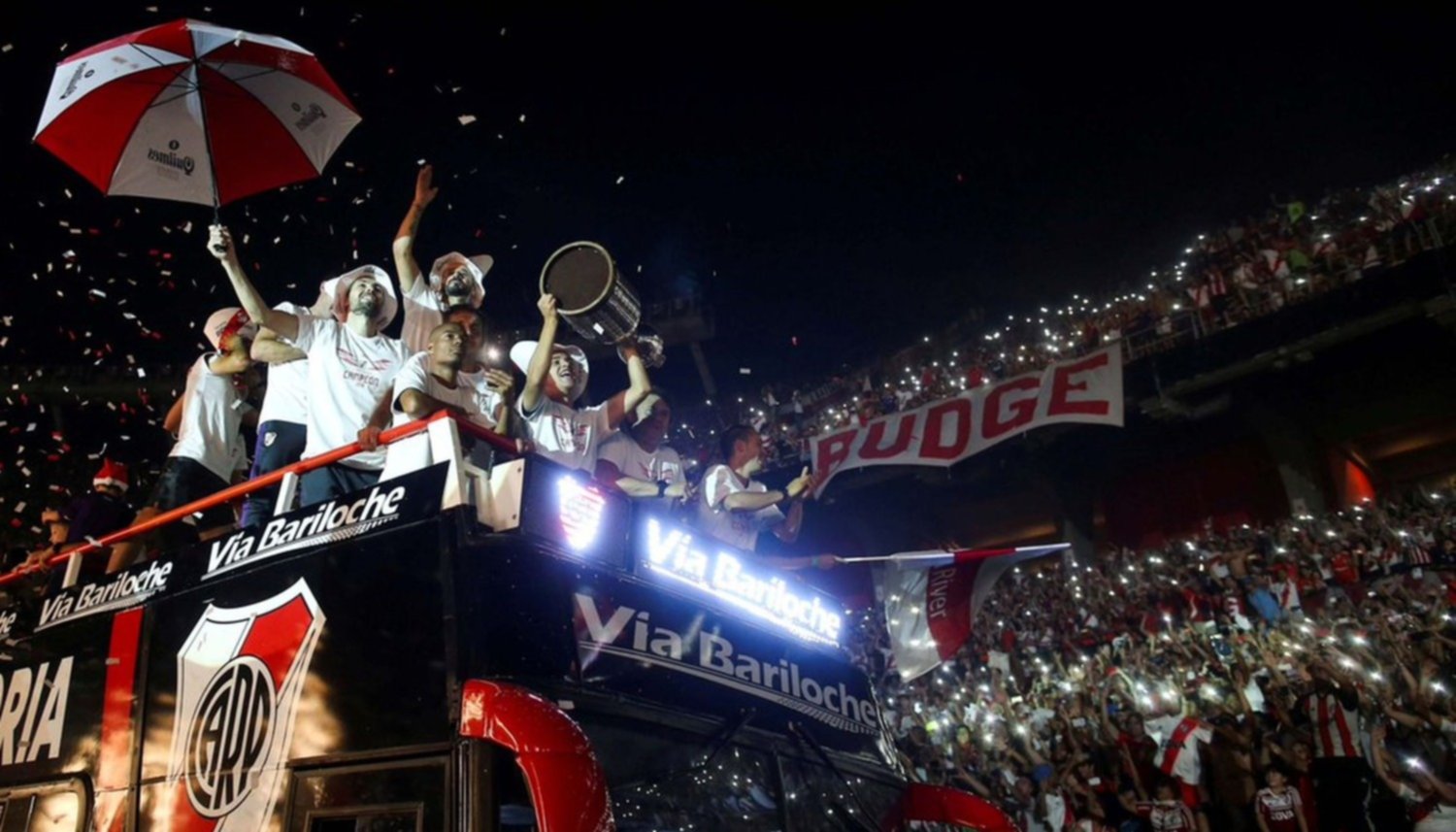 River prepara para esta noche la vuelta olímpica frente a Racing