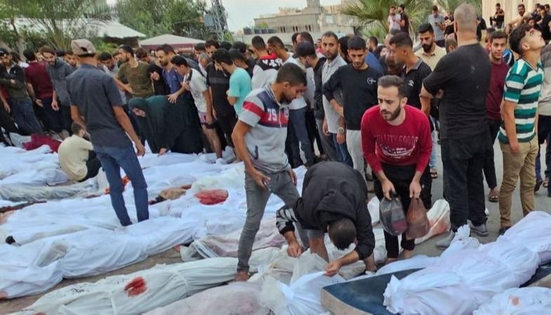 Israel bombardeó campo de refugiados de Gaza: decenas de muertos y cientos de heridos