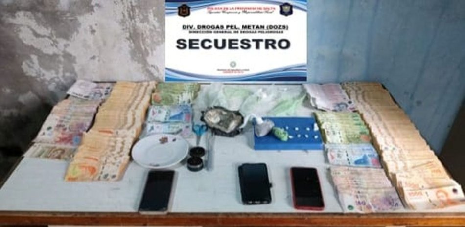 Denuncias web: se desbaratan bocas de expendio de drogas en el sur provincial