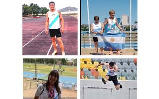 Atletas másters, a la Selección argentina