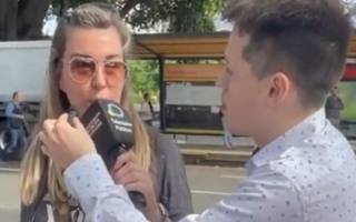 El polémico video de la notera de la TV Pública antes del cruce con Lemoine