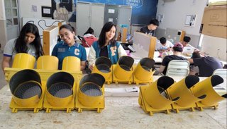 Alumnos de la técnica diseñaron un sistema de semáforos