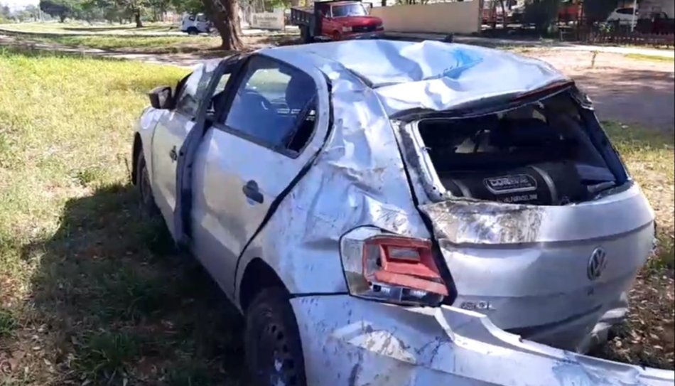 Vuelco y heridos en Metán: una pareja fue hospitalizada