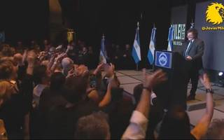 Javier Milei : "Hoy comienza la reconstrucción  Argentina" 