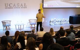 UCASAL realizó el V Encuentro Nacional de Graduados junto a Sergio “Cachito” Vigil