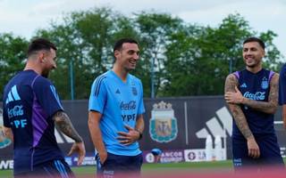 Argentina se prepara para enfrentar a  Brasil