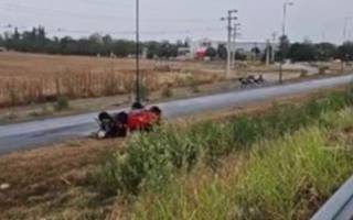 Terrible vuelco en la Circunvalación Sureste y la ruta 68