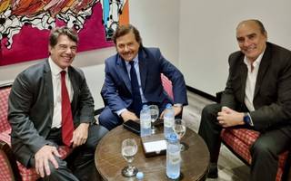Gustavo Sáenz se reunió con los futuros ministros de gabinete de Javier Milei