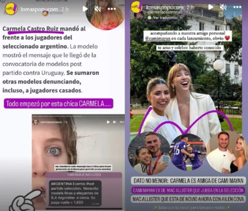 El escándalo por la fiesta de la Selección  y las supuestas infidelidades