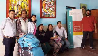 Muestra plástica permanente "Artistas por volcán"