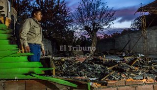 Una familia perdió todo por un incendio y necesita ayuda