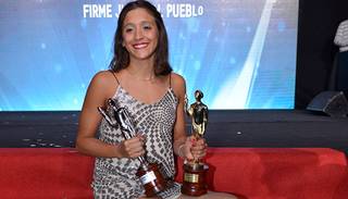 Delfina Pignatiello se quedó con el Olimpia de oro