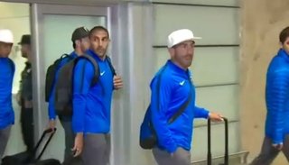 Boca ya esta en Madrid a la espera del encuentro con River