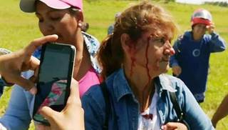 Reprimieron en Chaco a manifestantes que reclamaban por facturas de luz exorbitantes