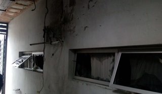 Un hombre resultó herido por la explosión de un aire acondicionado en una clínica