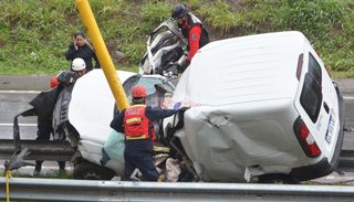 Video: Murió luego de embestir un poste de alumbrado