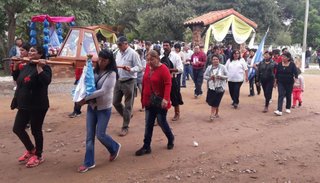 Concurrida fiesta patronal en El Sauce en honor a la Virgen del Valle