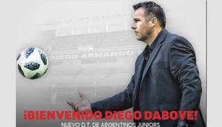 Dabove, nuevo DT de Argentinos Jrs.