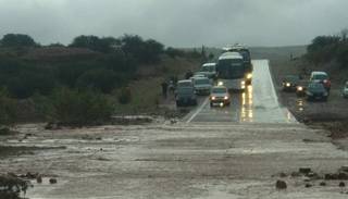 Precaución sobre Ruta Nacional Nº9 en el Norte por las intensas lluvias
