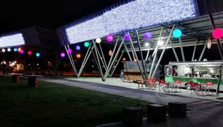 Luces para recibir el 2019 en Ciudad Cultural
