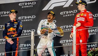 Hamilton se impuso en el cierre de la F1 en Abu Dhabi