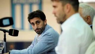 Diego Milito se reunió con Beccacece