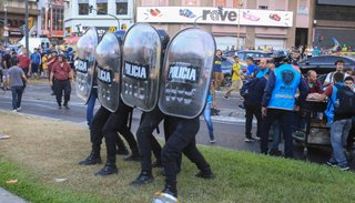Con incidentes se volvió a festejar el Día del Hincha de Boca
