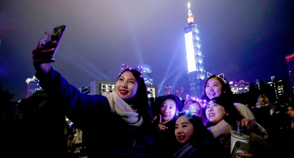 Taiwan recibe así el Año Nuevo 2020. (EFE/EPA/RITCHIE B. TONGO). Taiwan recibe así el Año Nuevo 2020. (EFE/EPA/RITCHIE B. TONGO).