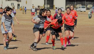Intensa actividad en el rugby femenino con clínica y seven