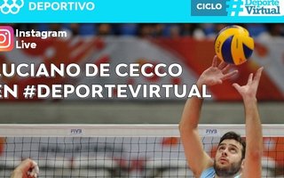 Deporte Virtual con Luciano De Cecco