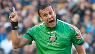 Darío Herrera, el árbitro de la final de la Copa Argentina entre Boca y Talleres