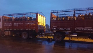Accidente fatal cerca del Parque Industrial: un ciclista quedó debajo de un camión