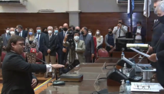 Tras la renuncia de Leila Chaher, asumió Ernesto Cristian Rivarola
