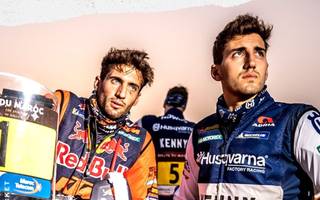 Benavides: «Que la gente esté tan patriota con el Mundial nos motiva para el Dakar»