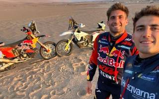 Benavides: «Que la gente esté tan patriota con el Mundial nos motiva para el Dakar»