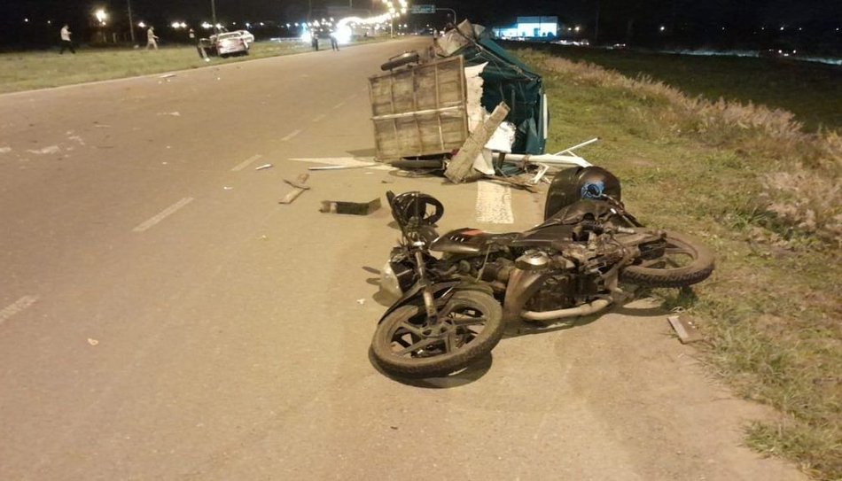 Choque en cadena en la Circunvalación Oeste