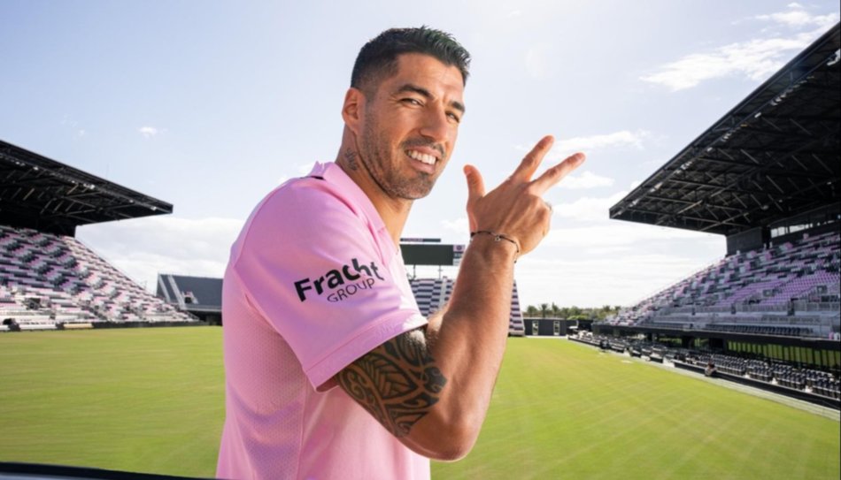 Luis Suárez firmó su contrato con el Inter Miami y se reencontrará con Messi